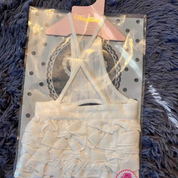 Betty Skirt by Wooflink - WHITE SIZE 4 - Picture 7 of 8